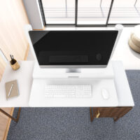 Winston-E-Desk-White-Top-Down-Detail